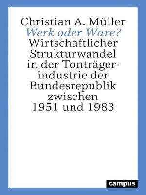 cover image of Werk oder Ware?
